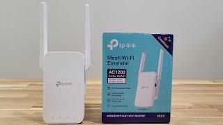 Mesh Wi-Fi Extender - TP-Link AC1200 (RE315) Unboxing, Setup & Review