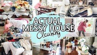 complete disaster cleaning motivation | whole house clean with me | messy house before and after