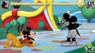 M.U.G.E.N. Battles | Mickey Mouse vs Suicide Mouse