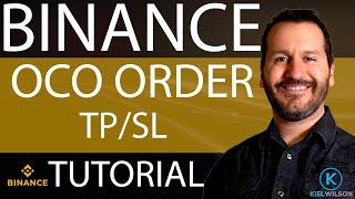 BINANCE - OCO ORDER - TUTORIAL - STEP BY STEP - SPOT MARKET TAKE PROFIT & STOP LOSS