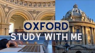3-HOUR STUDY WITH ME (NO BREAKS) | Library Sounds | University of Oxford | Radcliffe Camera