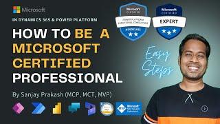 How to be a Microsoft Certified Professional in Dynamics 365 and Power Apps (Easy Method)