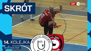 AZS UW Darkomp - Red Dragons Pniewy 4:6 | SKRÓT | 14. kolejka (2024/25)