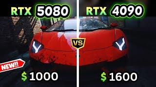 RTX 5080 vs RTX 4090  - Test in Games  (EARLY ACCESS)