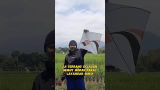 Uji terbang gelasan semut merah pakai layangan sukhoi / seot / jabrug ya full video ada di channel