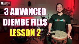 3 Advanced Djembe Fills - Lesson 2