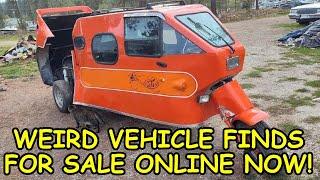 Weird Vehicles Friday! The Oddest Cars and Trucks for Sale Online Now, Links Below to the Actual Ads