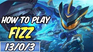 HOW TO PLAY FIZZ | Build & Runes | Diamond Commentary | Super Galaxy Fizz | League of Legends