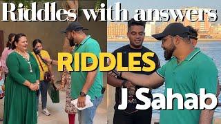Unbelievable! J-Sahab Reveals the Secret to Winning Watches with Trick Riddles!