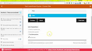 LearnPress  - How to Create an Online Course with LearnPress WordPress LMS