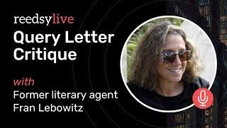 Query Letter Critique: Feedback from an Agent | Reedsy Live