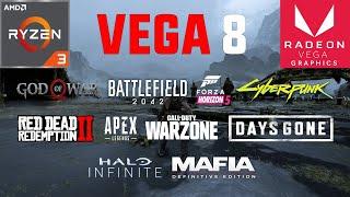 AMD Radeon Vega 8 Test in 10 Games