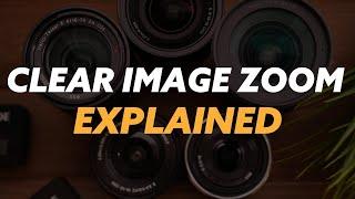 Sony Clear Image Zoom Explained | Turn Your Prime Lens Into a Zoom Lens!