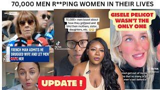 70,000 Men in Telegram Group Chat | Gisele Pelicot  Update