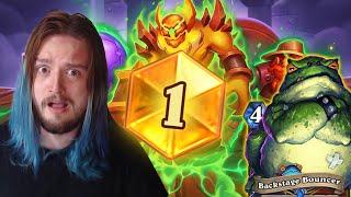 This Rank 1 Legend Deck WILL DOMINATE AFTER NERFS... | The BEST Nostalgia Shaman in Hearthstone!