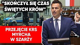 Wtargnięcie do KRS. Myrcha wyjaśnia PiS: To koniec świętych krów