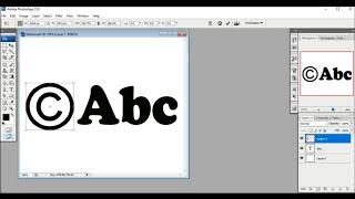 How to create watermark in photoshop | How to add watermark in photoshop