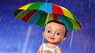 Rain Rain Go Away ( Come Again ) 3D Kids Songs and Nursery Rhymes for Children