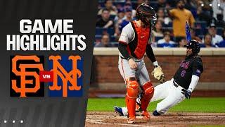 Giants vs. Mets Game Highlights (5/24/24) | MLB Highlights