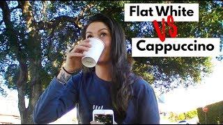 The SMALLEST Coffee Shop in LA | What is a Flat White?