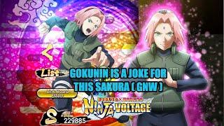 This Sakura (GNW) Is Really insane, GATE CRASH IS A JOKE!! || AM Showcase || NXB Ninja Voltage