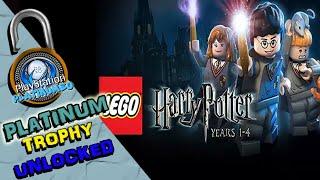 LEGO HARRY POTTER YEARS 1-4 PLATINUM TROPHY UNLOCKED - ALL TROPHIES AS I GOT THEM! MINI TROPHY GUIDE