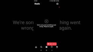 we're sorry but something went wrong please try again | Instagram problem |problem solve in 2 minute