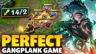 The MOST PERFECT Gangplank Game In Season 13 So Far...