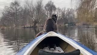 On a kayak tour with Louis