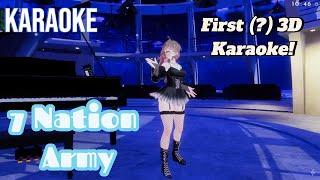 Miori Celesta singing! |7 Nation Army| karaoke