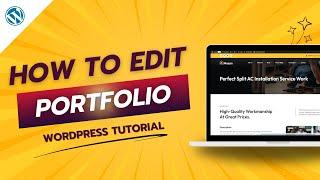 How to Edit Portfolio | WordPress Tutorial