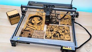 Best Laser Cutter Engraving Machine - Creality CR Laser Falcon Engraver Review