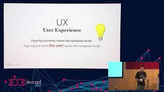 Chris Dawson - Why I decided to ditch dev and dive into UX @ DevConf Johannesburg 2019