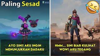 Percakapan Hero Paling Sesad mobile legend bahasa Indonesia || Dialog Hero Paling Sesad