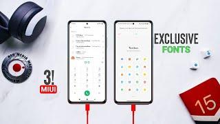 Top 3 MIUI Fonts of November First Week - How To Download Best MIUI Fonts - Apply Now Official Font