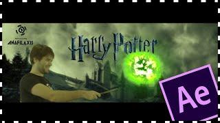 CÓMO hacer Efecto de HARRY POTTER  *varita mágica* en AFTER EFFECTS