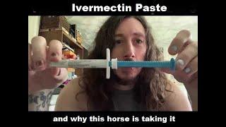 Ivermectin Horse Paste and why this horse is taking it