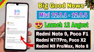 Miui 12 Official launch date confirmed | Redmi note 9 Miui 12.0.1.0 update | Redmi note 8 Miui 12