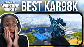 BEST KAR98K LOADOUT IN WARZONE MOBILE!