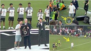 Lionel Messi honored by Inter Miami after winning 45th trophy Copa America