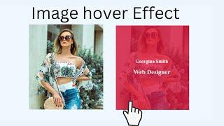 How to create a hover effect for images with CSS | Make a hover image with HTML & CSS