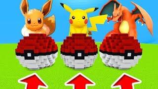 Minecraft PE : DO NOT CHOOSE THE WRONG POKEMON! (Pikachu, Charizard & Eevee)