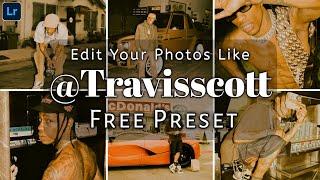 Edit Photos Like Travisscott Free Preset | Free Lightroom Mobile Preset | Lightroom Tutorial |