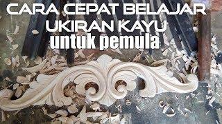 Tutorial ukiran kayu untuk pemula