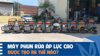 Nhà máy tạo ra máy rửa xe cao áp UNI Việt quá đẳng cấp!