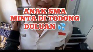 ANAK SMA DIA MINTA DULUAN MAIN BASAH 