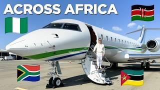 Private Jet: Flying Around Africa by Global Express