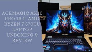 Exclusive: ACEMAGIC AX16 PRO 16.1“ AMD Ryzen 7 5700U Laptop Unboxing & Review