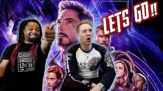 Marvel Studios' Avengers: Endgame - Official Trailer Reaction & Review!!!