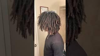 CRAZY Freeform loc tour!!  #hairtips #naturalhair #shorts